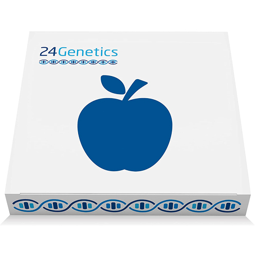 Test de ADN de Ancestros + Nutrigenética - Prueba Genética de Nutrición Sobre Diversos Tipos de Dieta - Incluye Kit de ADN para Realizar en Casa - 24Genetics